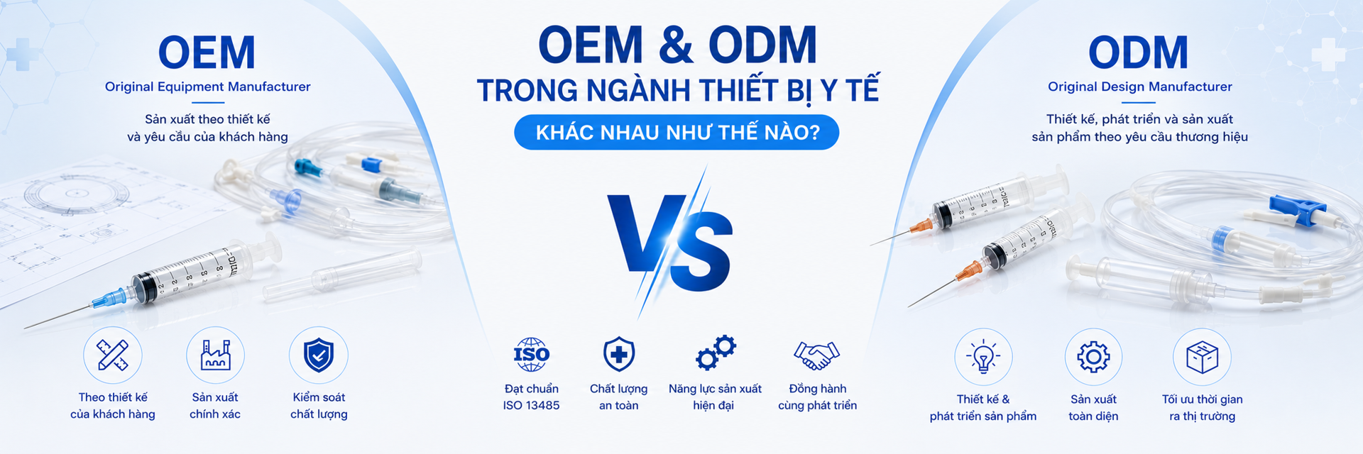 OEM VÀ ODM TRONG NGÀNH THIẾT BỊ Y TẾ KHÁC NHAU NHƯ THẾ NÀO? 1